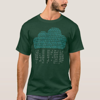 Camiseta Códigos binários do Engenheiro de software