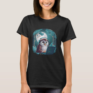Camiseta Coding Owl Software Developer por Night Owl por Na
