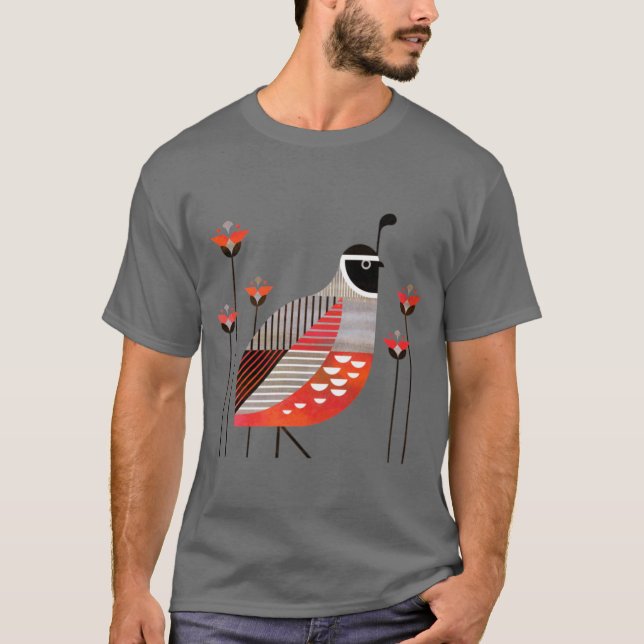 Camiseta Codorna-da-califórnia (Frente)