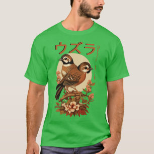 Camiseta codorniz aves TSiirt