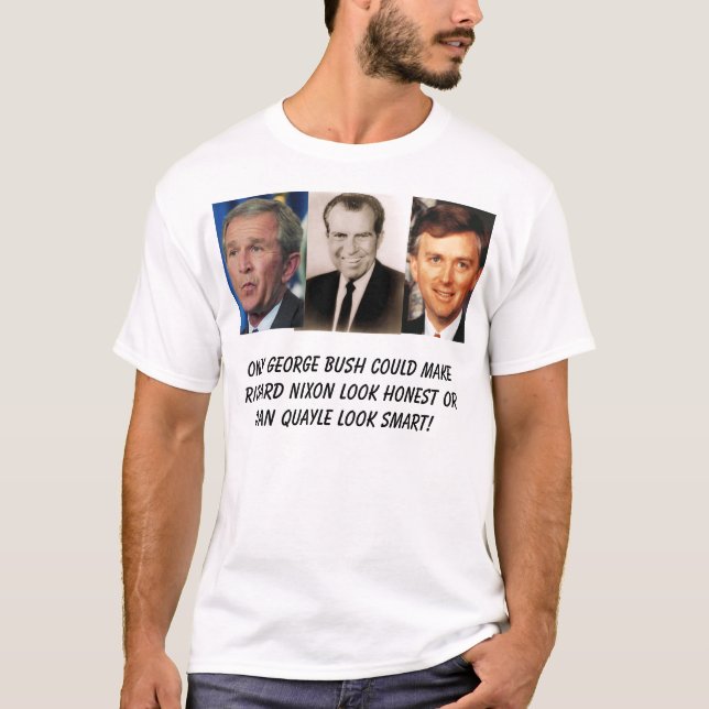 Camiseta codorniz, quaylea, bom mau       Quayle das (Frente)