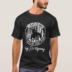 Camiseta Cody Wyoming Rodeo Capital Do World Keepsasasaame