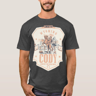 Camiseta Cody Wyoming Wiloming West town TShirt