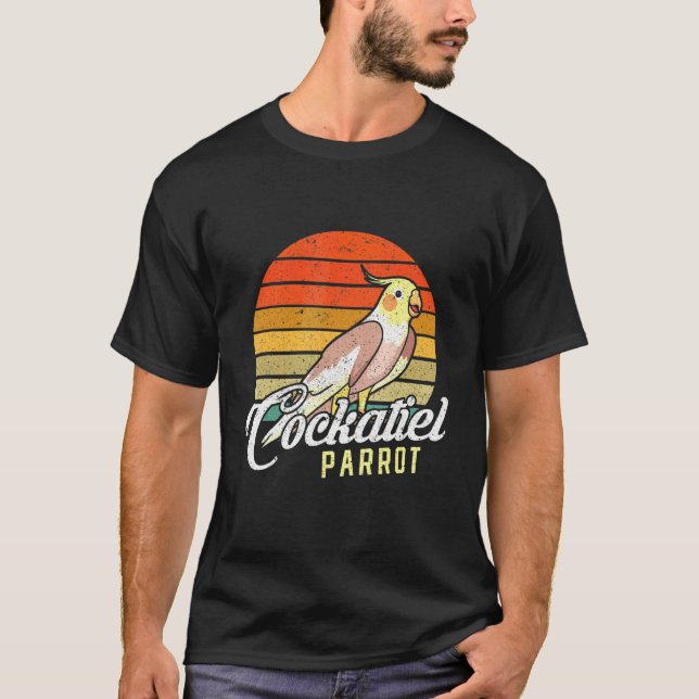 Camiseta Coekatiel Parrot Bird Design (Frente)