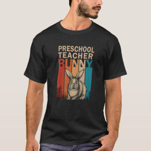 Camiseta Coelhação Gráfica Bunny Retro Pré-Escolar Professo