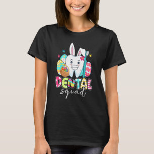 Camiseta Coelhinha Orelha Coelho Dente-Dente-Cuz Quadrado F