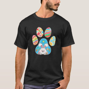 Camiseta Coelhinho Bonito Com Dentro De Ovo De Páscoa Feliz