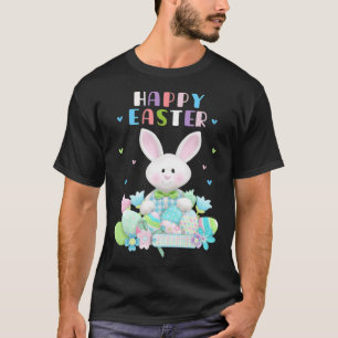 Camiseta Coelhinho Bonito Pastel Primavera Ovos Coelho Coel