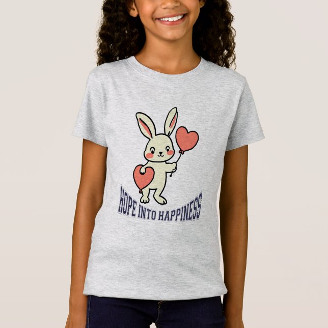 Camiseta Coelhinho com Balões (Frente)