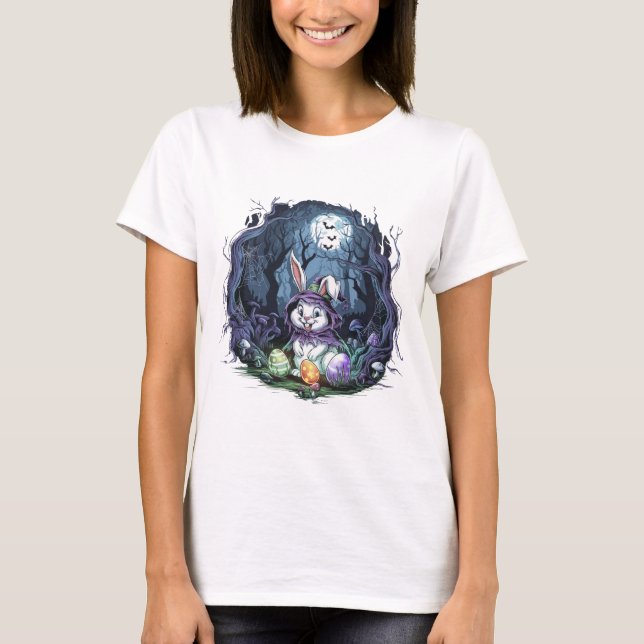 Camiseta Coelhinho da Páscoa Spooky (Frente)
