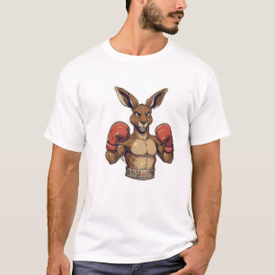 Camiseta Coelhinho de Boxing feroz: Pronto para Rumble!