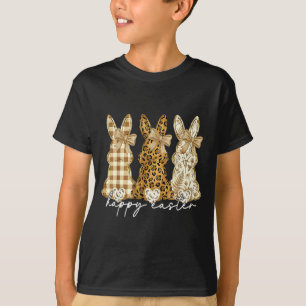 Camiseta Coelhinho de Páscoa Feliz Menina Mulher Feminina _