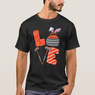 Camiseta Coelhinho De Vassoura-De-Cama De Inverno De Gelo