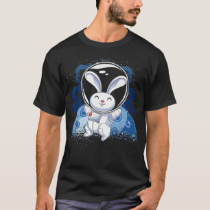 Camiseta Coelhinho do Amante de os animais do Universo Espa