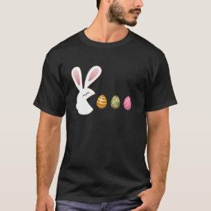 Camiseta Coelhinho do Dia de Páscoa Feliz Ovo Engraçado Men