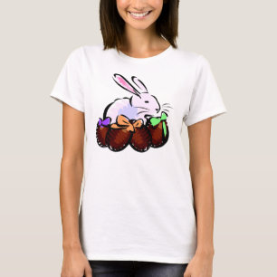 Camiseta Coelhinho e Ovos de Chocolate T-Shirt