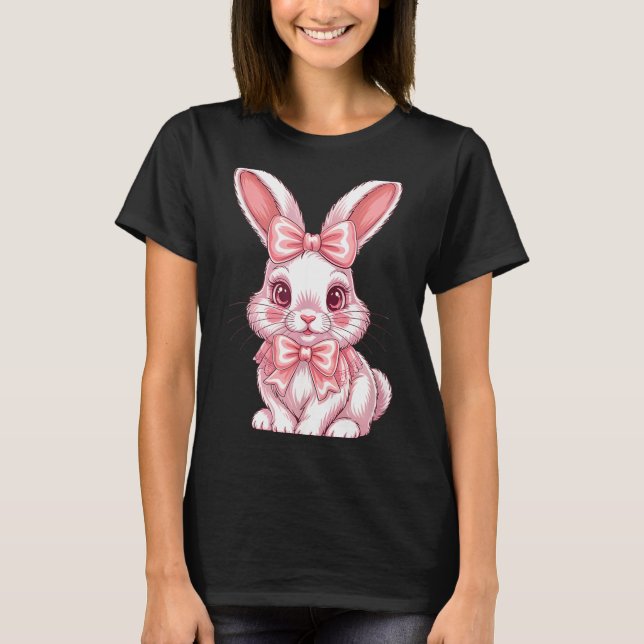 Camiseta Coelhinho Fofo Primavera Páscoa (Frente)