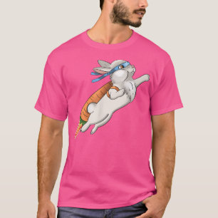Camiseta Coelhinho HeroJaponês NinjaCute Rabbit 262