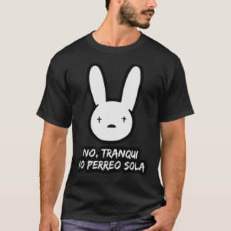 Camiseta Coelhinho Mau - Yo Perreo Sola Clássico T-Shirt