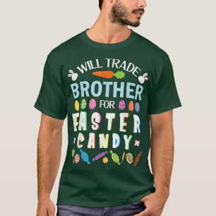 Camiseta Coelhinhos Bonitos Irão Trocar Irmão Pela Páscoa C