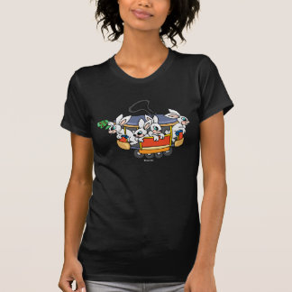 Camiseta Coelhinhos da Páscoa pequenos bonitos