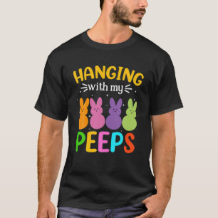 Camiseta Coelhinhos Da Páscoa Percorrendo Com Minha Pásco