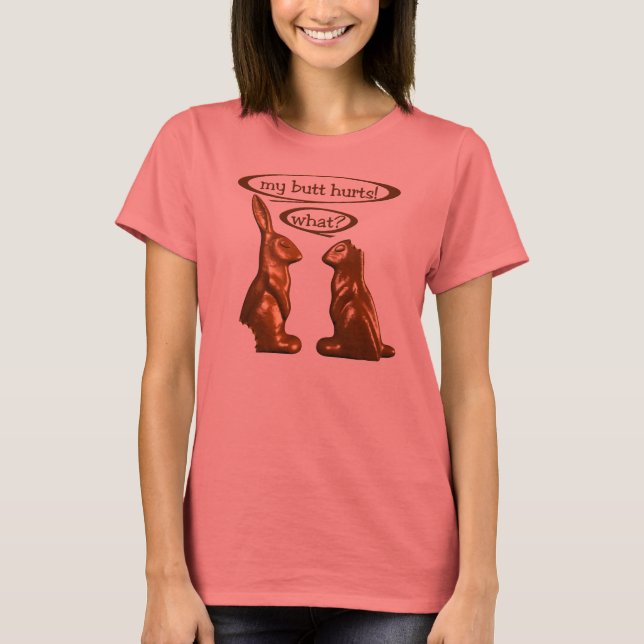 Camiseta Coelhinhos de chocolate (Frente)