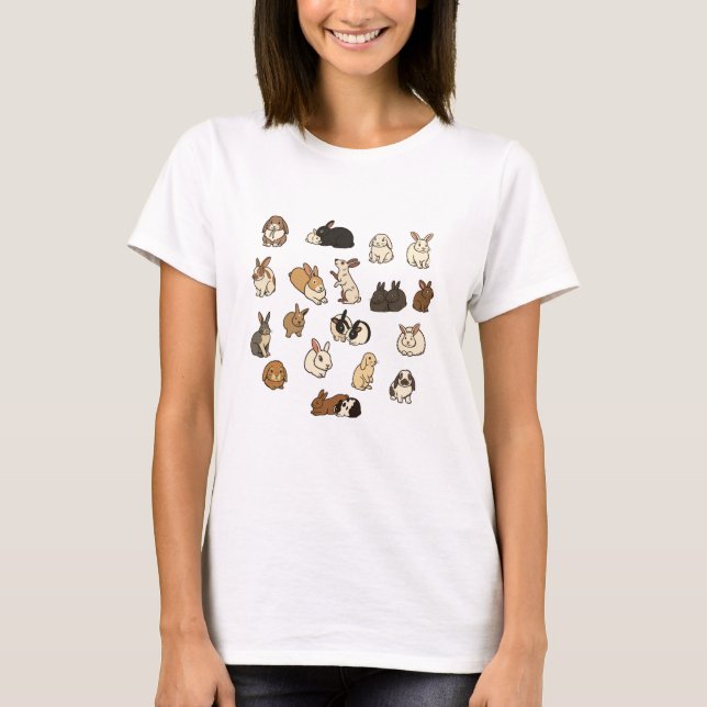Camiseta Coelhinhos por Todos (Frente)