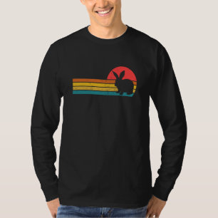 Camiseta Coelho Animal Doméstico Retro Anos 80 Vintage