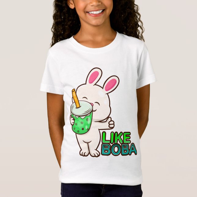 Camiseta Coelho bonito (Frente)