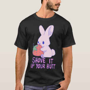 Camiseta Coelho Bonito Com Atitude - Sass De Morango