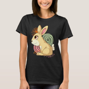 Camiseta Coelho Bonito De Bebê Coelhinho De Amante de os an