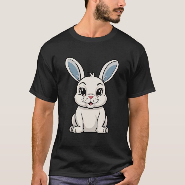 Camiseta Coelho Branco (Frente)