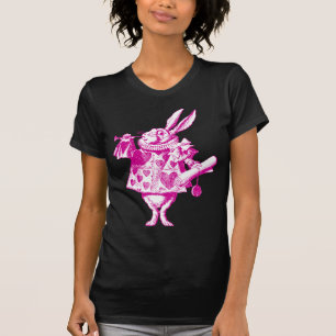 Camiseta Coelho Branco Herald Incluso Rosa