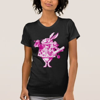Camiseta Coelho Branco Herald Incluso Rosa