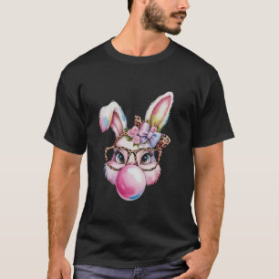 Camiseta Coelho Bunny Sopra Bolha Coquete Páscoa Fofo W