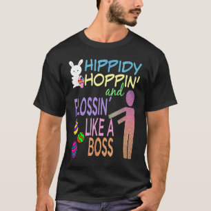 Camiseta Coelho Chefe de Páscoa & Ovos Decorados