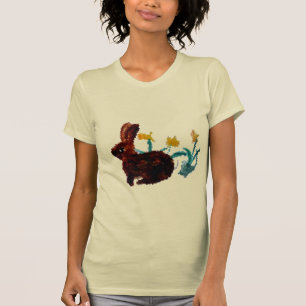 Camiseta Coelho Cinto Arte Daffodil