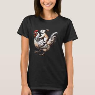 Camiseta Coelho Coelhinho Galinha Fofa
