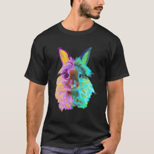 Camiseta Coelho Colorido Lionhead