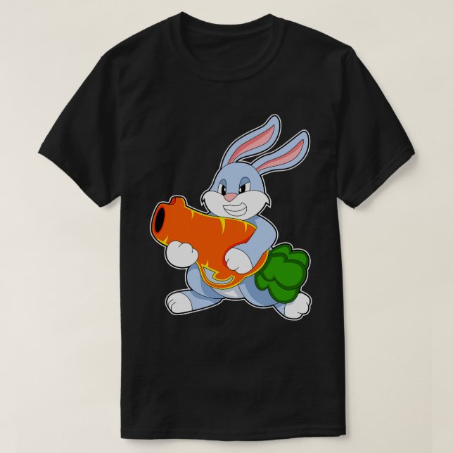 Camiseta Coelho com apodrecimento 8 (Frente do Design)