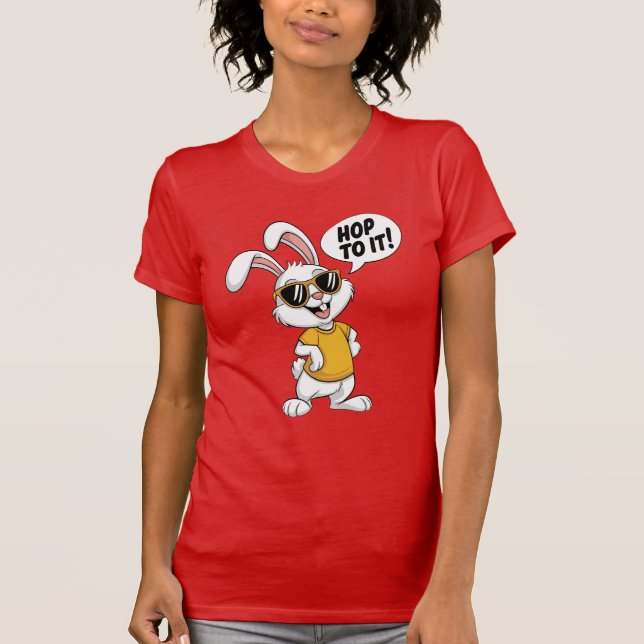 Camiseta Coelho com atitude (Frente)