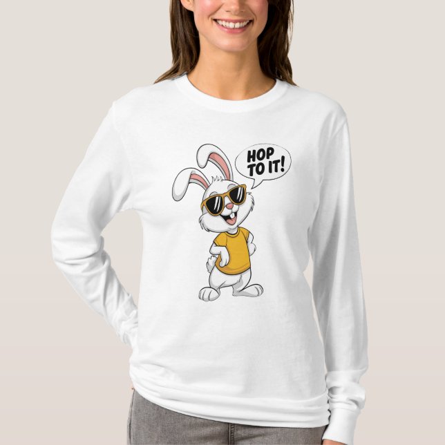 Camiseta Coelho com atitude (Frente)