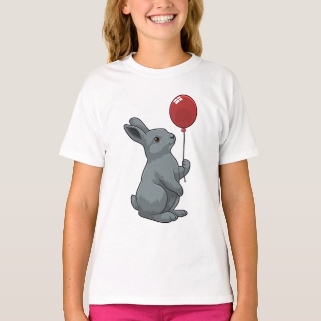 Camiseta Coelho com balão (Frente)