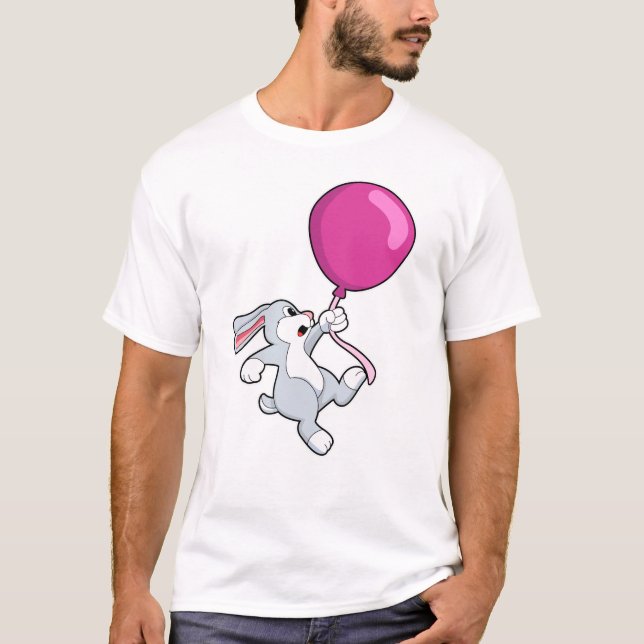 Camiseta Coelho com balão (Frente)