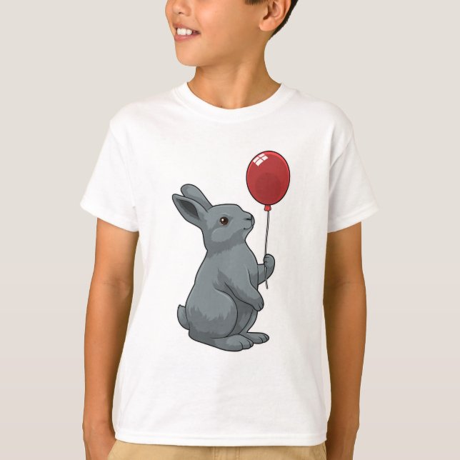 Camiseta Coelho com balão (Frente)