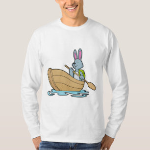Camiseta Coelho com Boat e Paddle