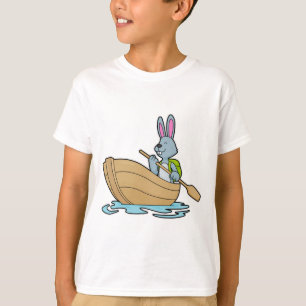 Camiseta Coelho com Boat e Paddle