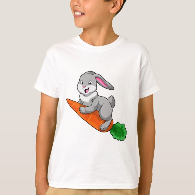 Camiseta Coelho com Cenoura (Frente)