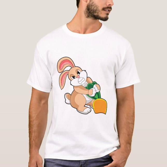 Camiseta Coelho com Cenoura (Frente)